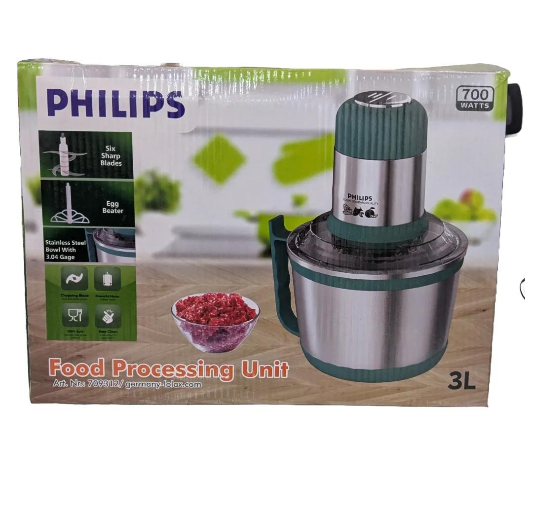 Electric Meat Grinder 3 Liter  Food Chopper, meat chopper, Multi Function Philips Food Processor